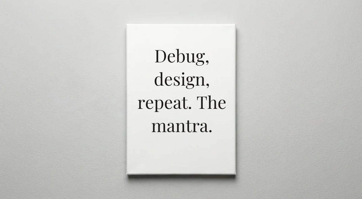 Product Designer quote wall art - canvas print