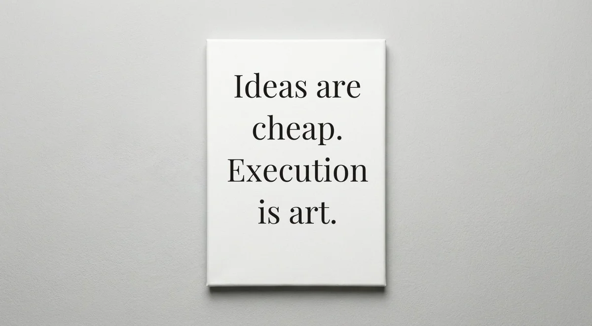 Product Designer quote wall art - canvas print