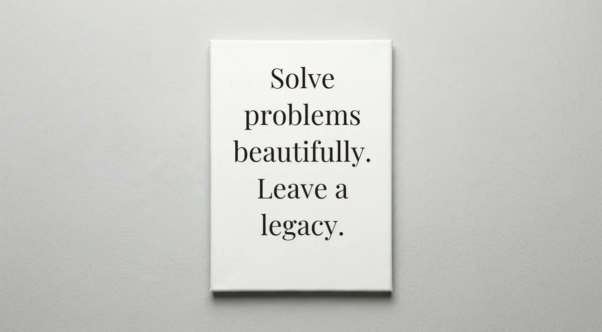 Product Designer quote wall art - canvas print