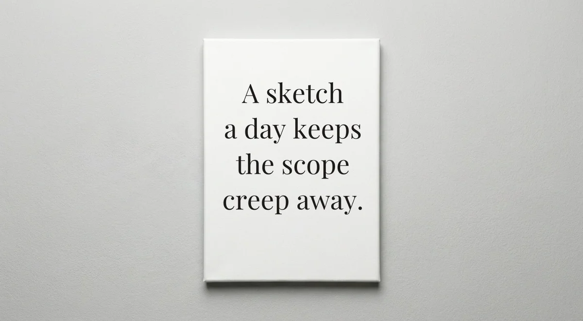 Product Designer quote wall art - canvas print