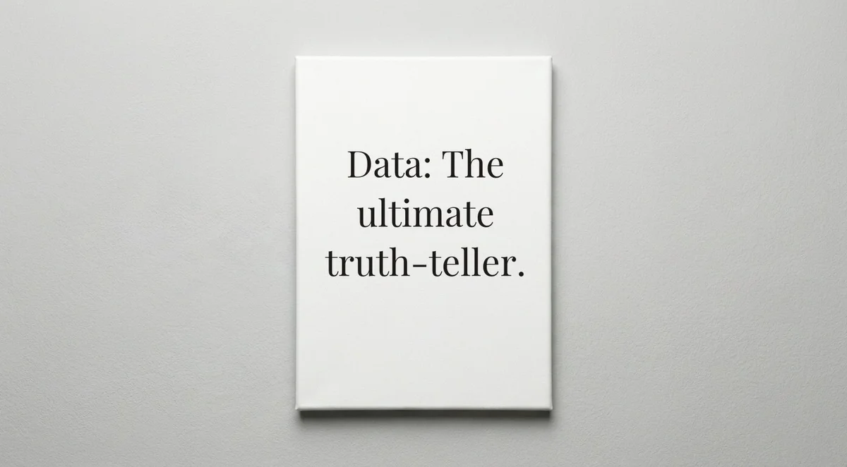 Data Scientist quote wall art - canvas print