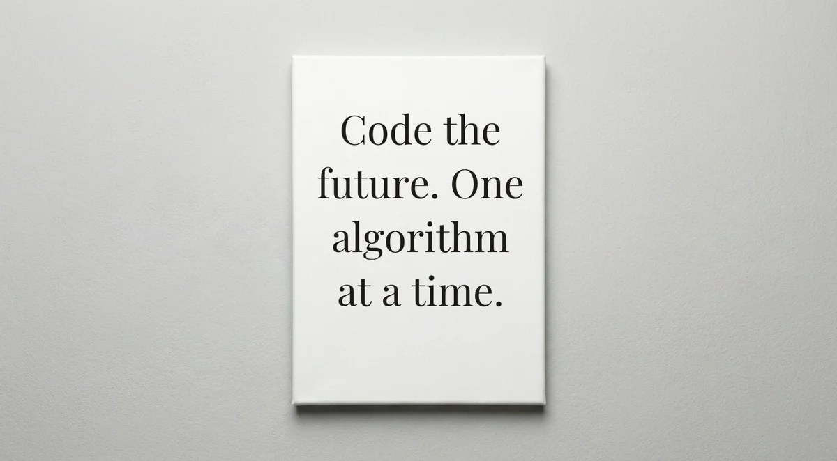 AI Engineer quote wall art - canvas print