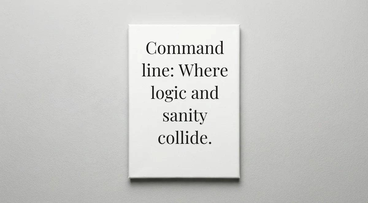 System Administrator quote wall art - canvas print