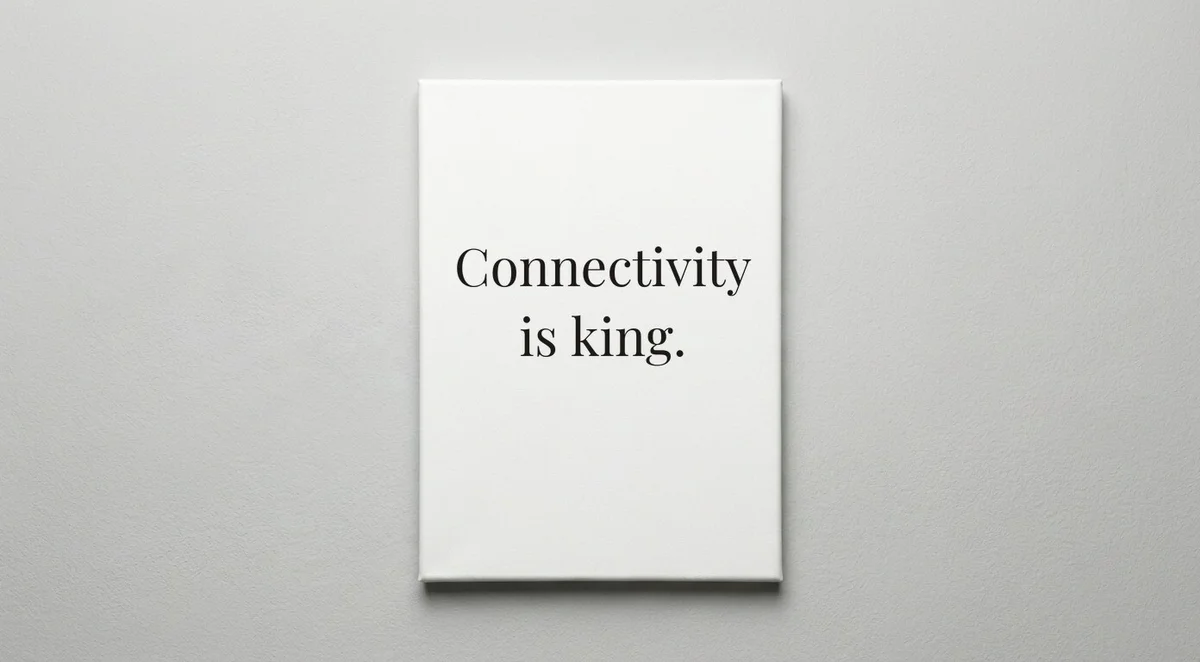 Network Administrator quote wall art - canvas print