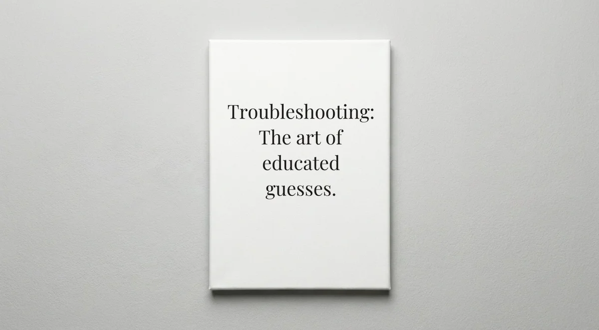 Network Administrator quote wall art - canvas print