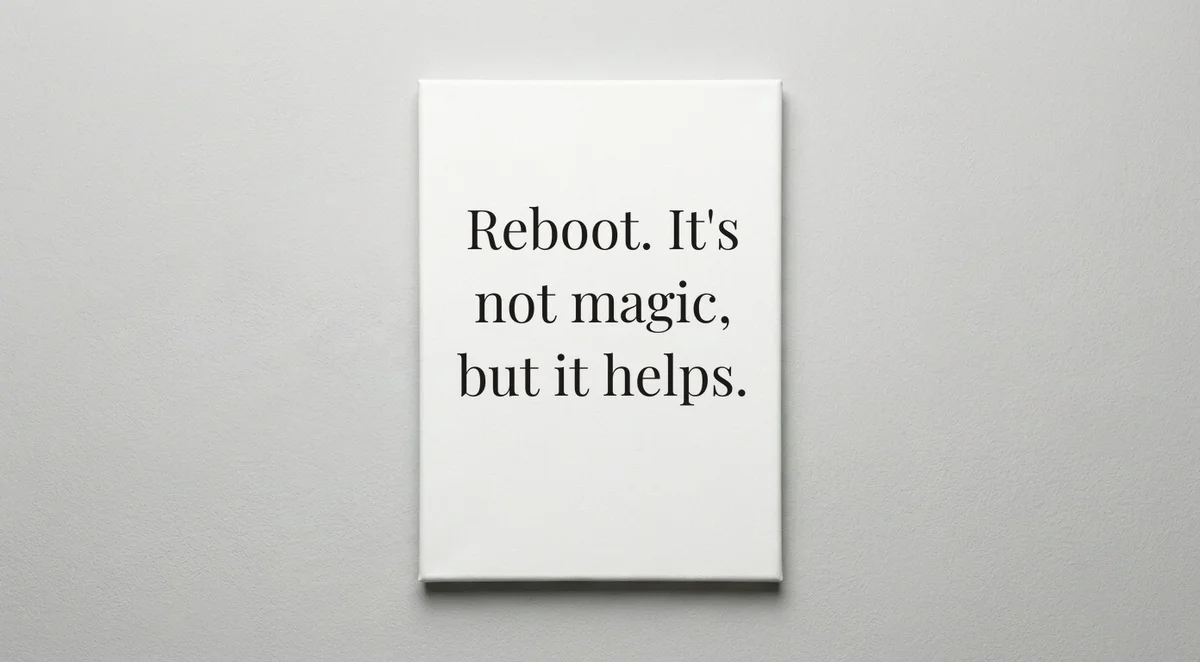 IT Support quote wall art - canvas print