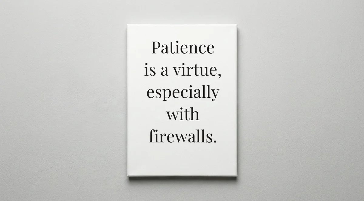 IT Support quote wall art - canvas print