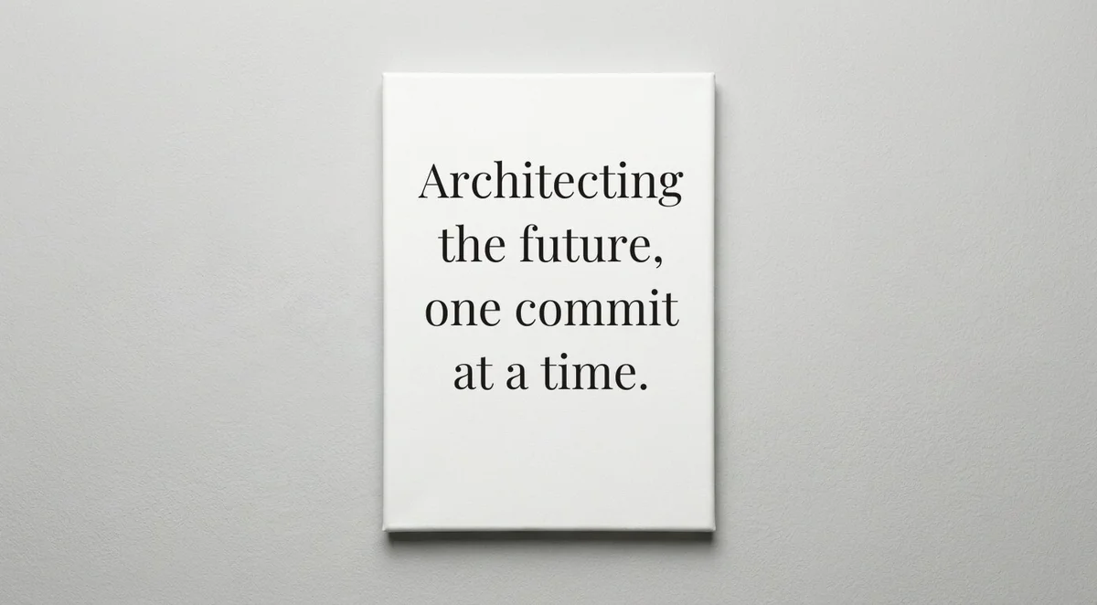 Tech Lead quote wall art - canvas print