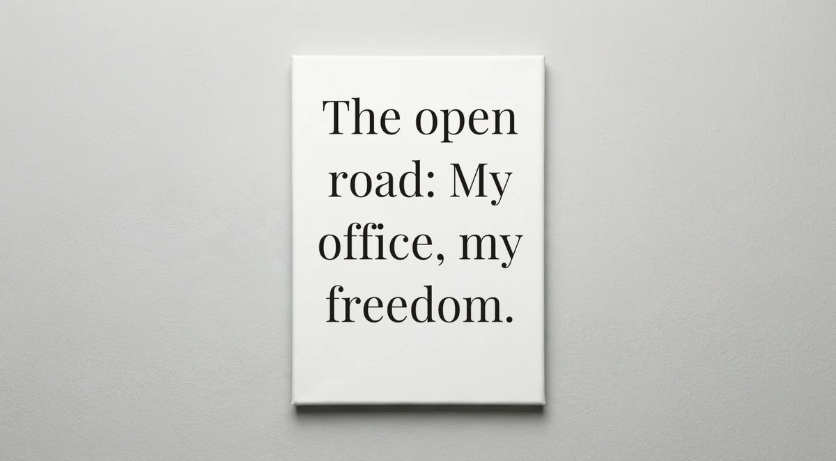 Truck Driver quote wall art - canvas print