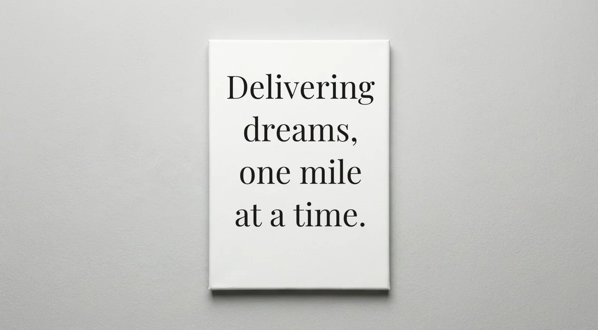 Truck Driver quote wall art - canvas print