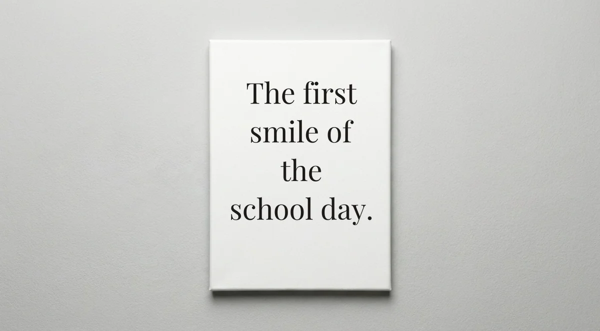 School Bus Driver quote wall art - canvas print