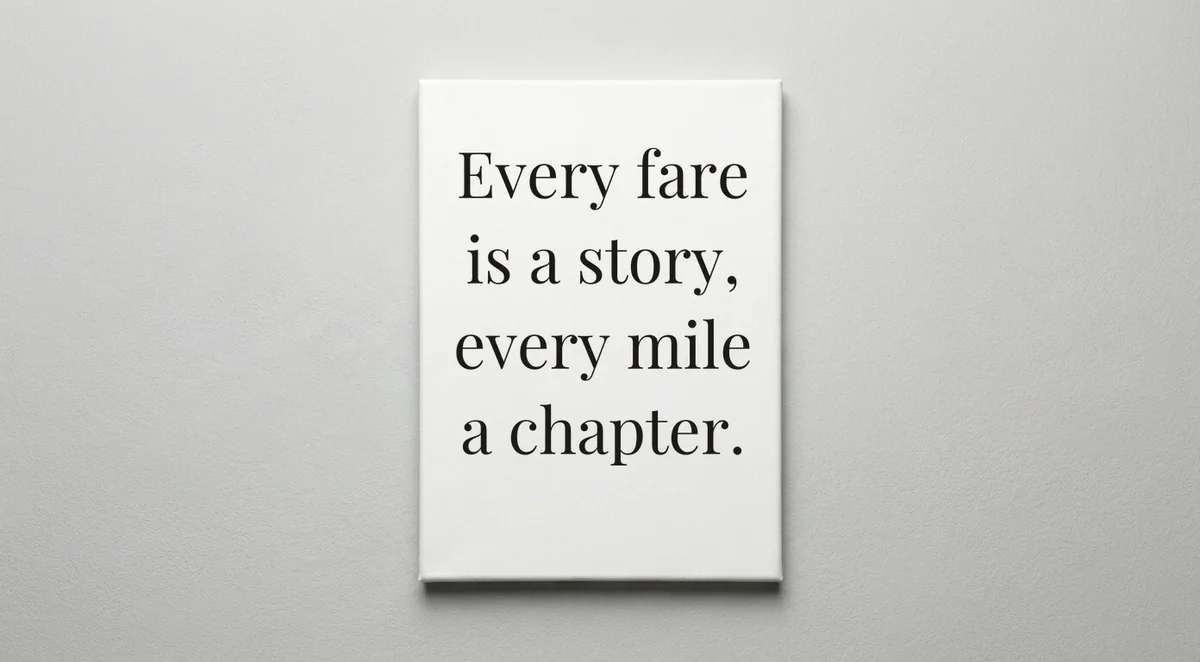 Taxi Driver quote wall art - canvas print