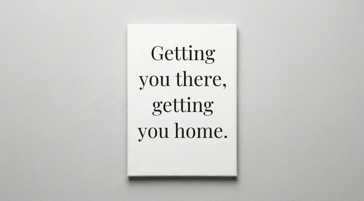 Uber/Lyft Driver quote wall art - canvas print