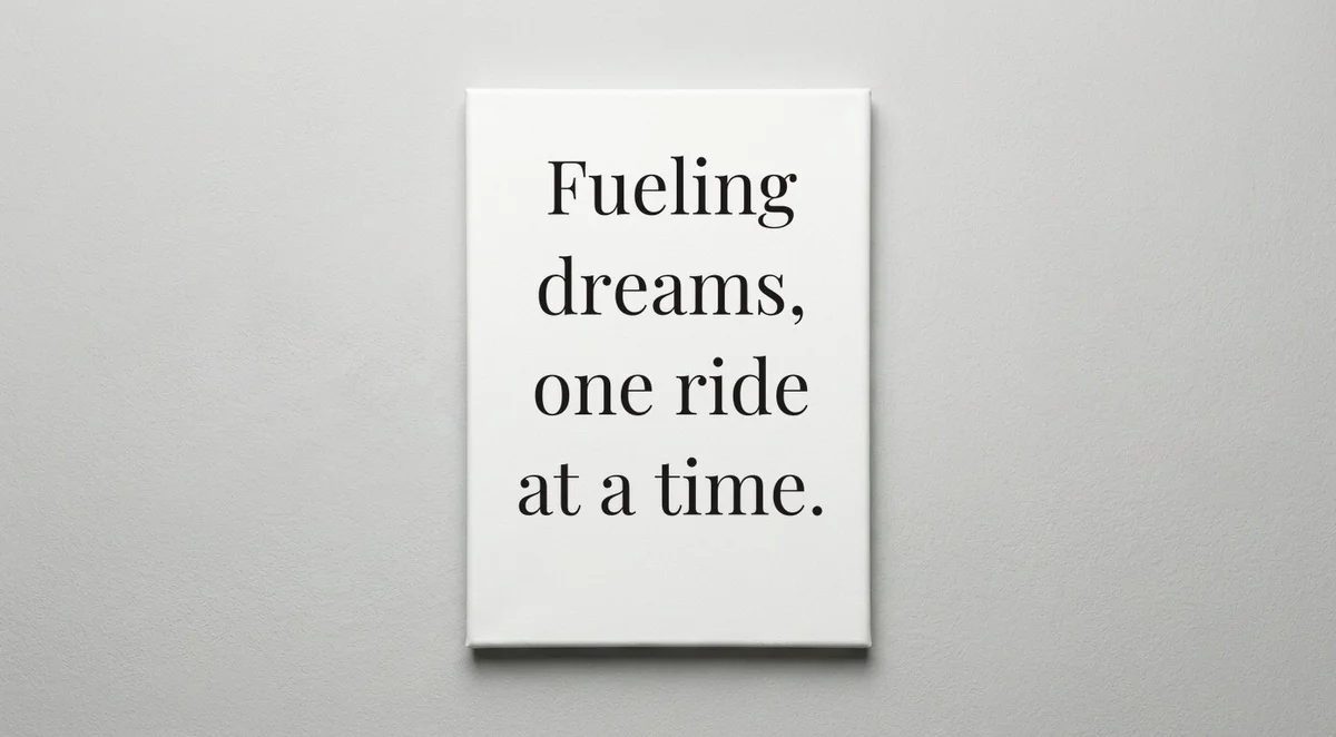 Uber/Lyft Driver quote wall art - canvas print