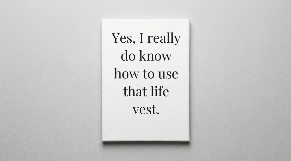 Flight Attendant quote wall art - canvas print