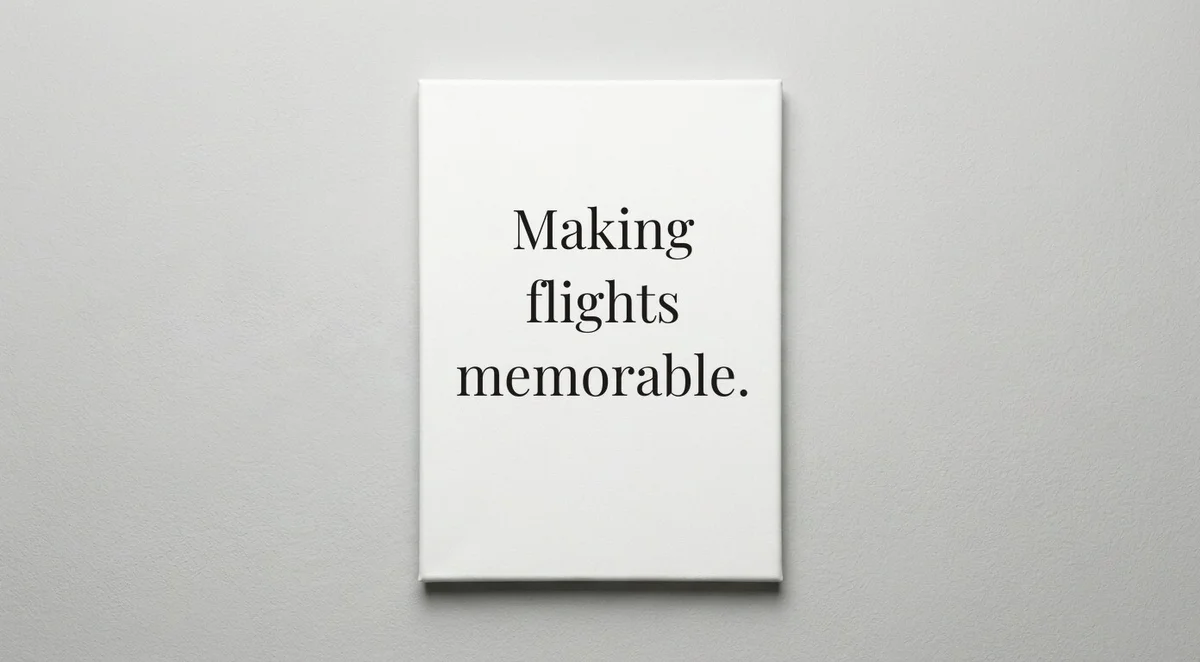 Flight Attendant quote wall art - canvas print