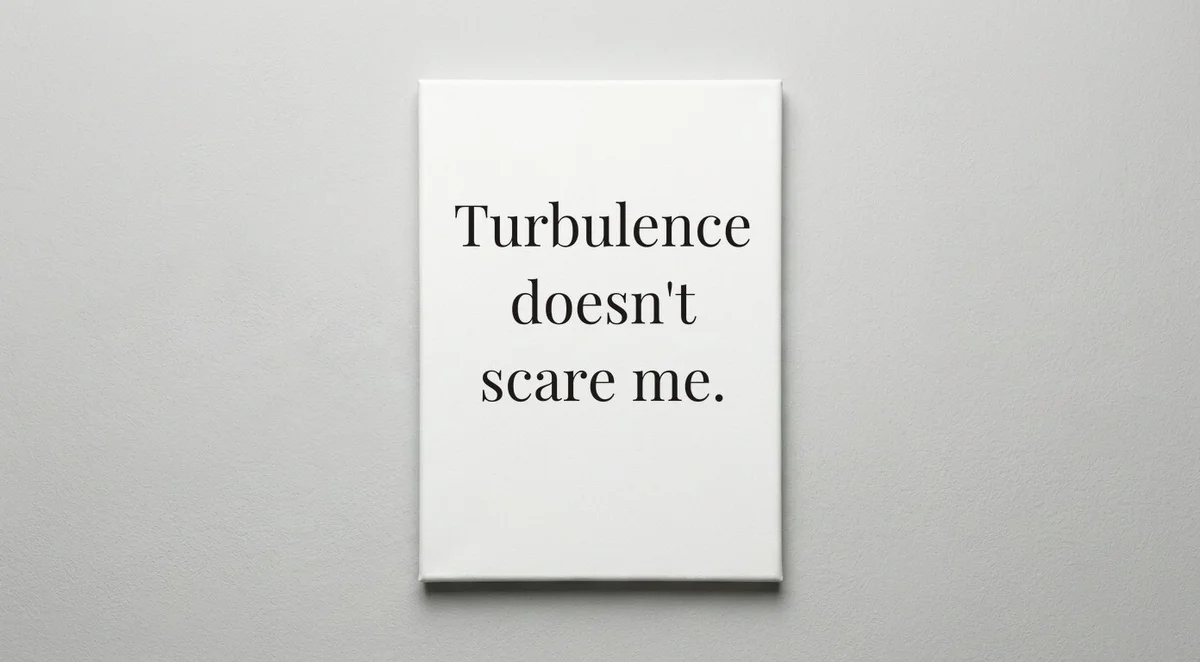 Cabin Crew quote wall art - canvas print