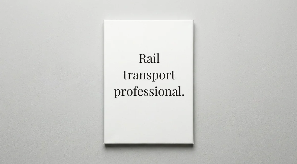 Train Conductor quote wall art - canvas print