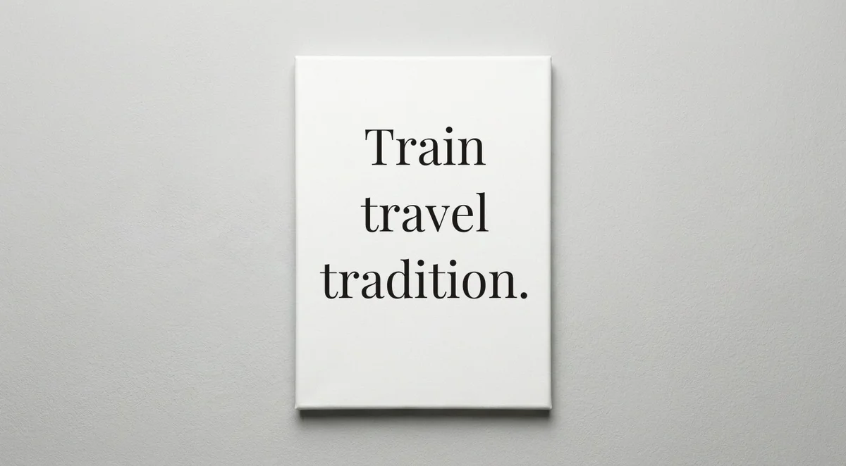 Train Conductor quote wall art - canvas print