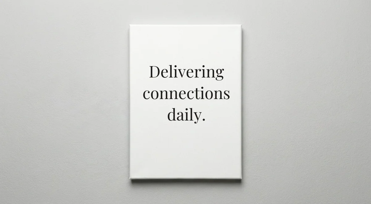 Mail Carrier quote wall art - canvas print