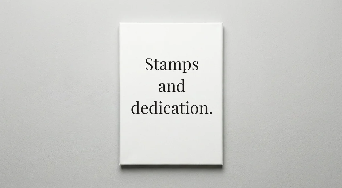 Postal Worker quote wall art - canvas print