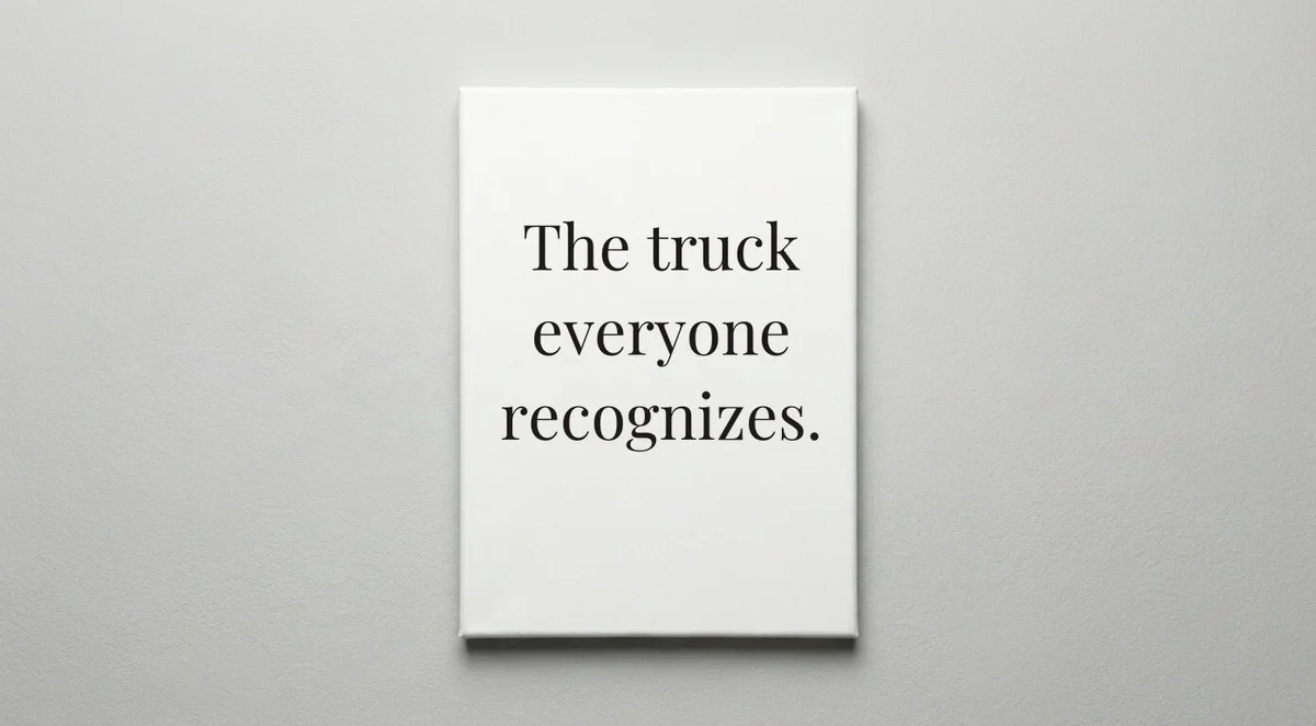 UPS Driver quote wall art - canvas print