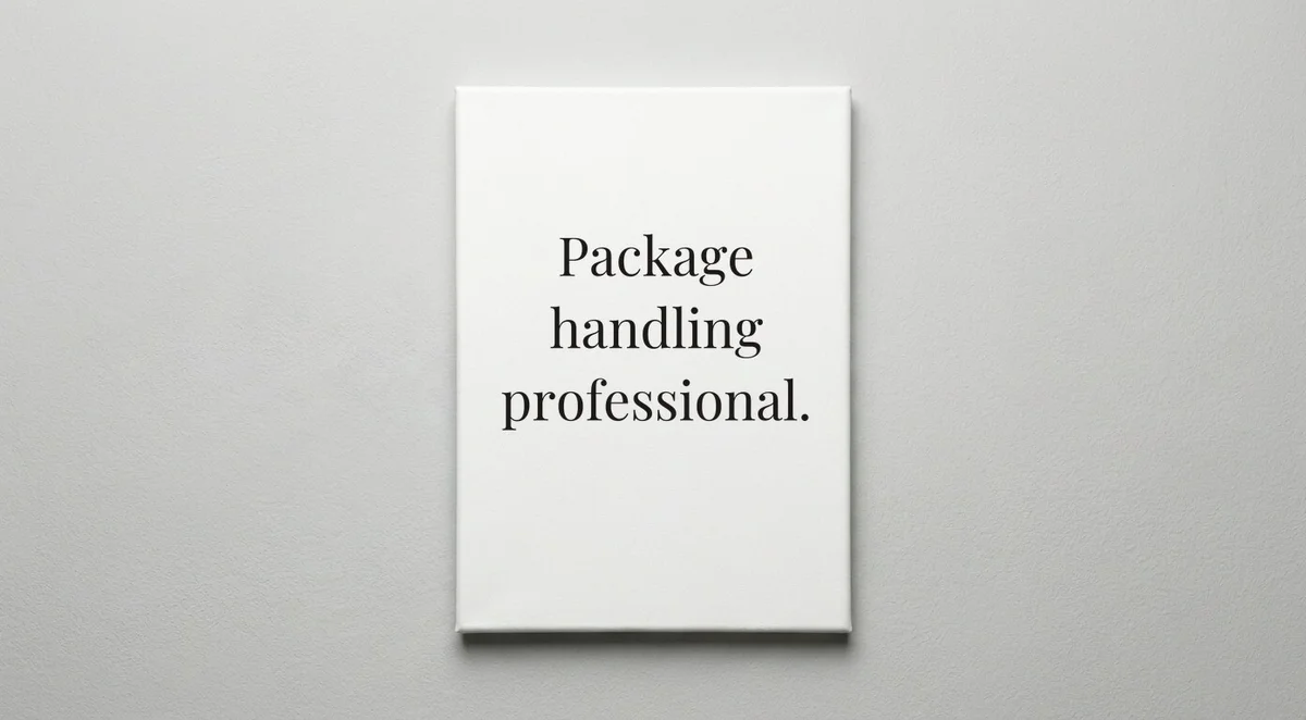 UPS Driver quote wall art - canvas print