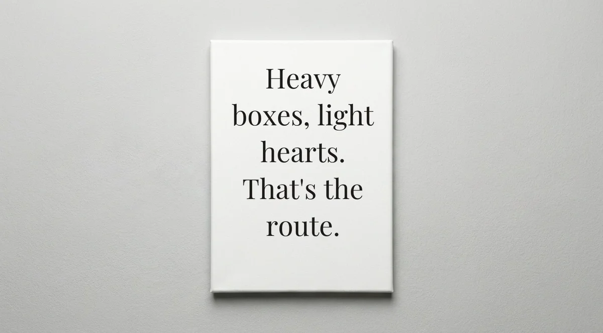 FedEx Driver quote wall art - canvas print