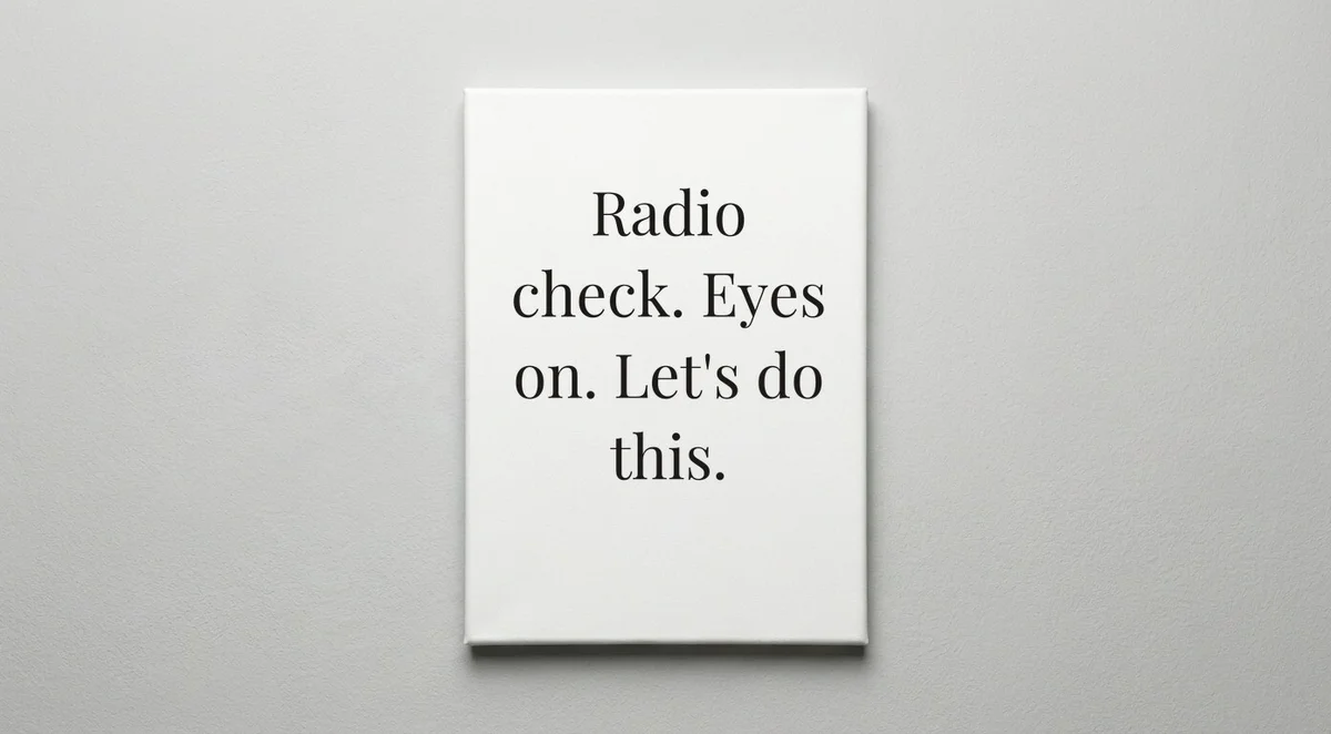 Dispatcher quote wall art - canvas print