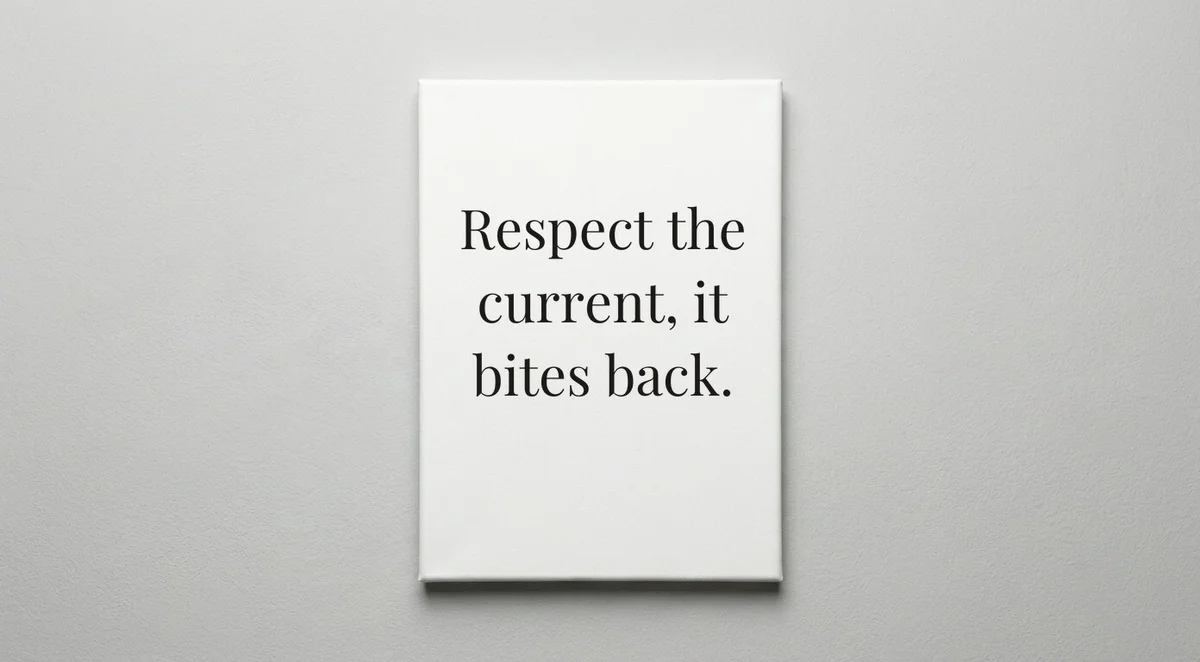 Electrician quote wall art - canvas print