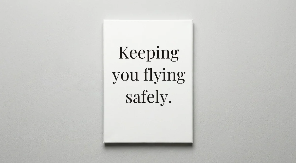 Aircraft Mechanic quote wall art - canvas print