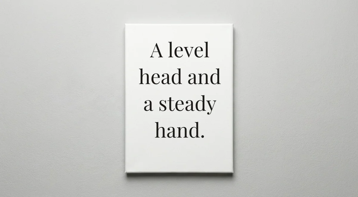 Carpenter quote wall art - canvas print