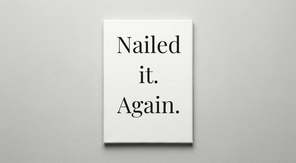 Roofer quote wall art - canvas print