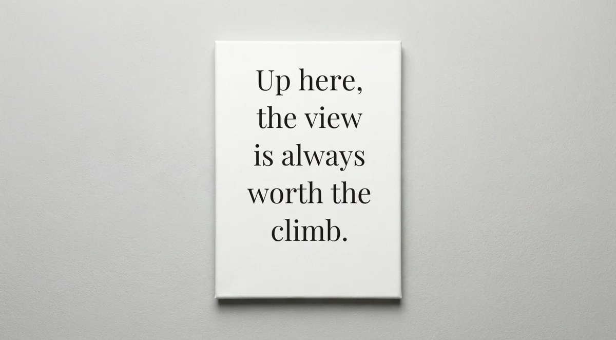Roofer quote wall art - canvas print