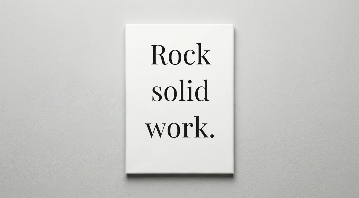 Mason quote wall art - canvas print