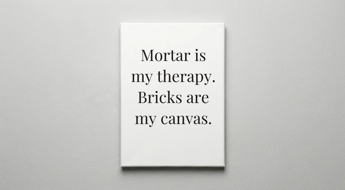 Mason quote wall art - canvas print