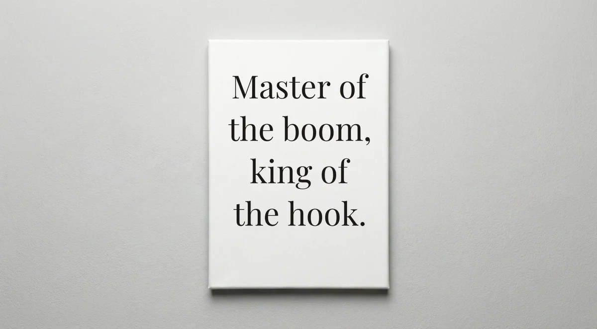 Crane Operator quote wall art - canvas print