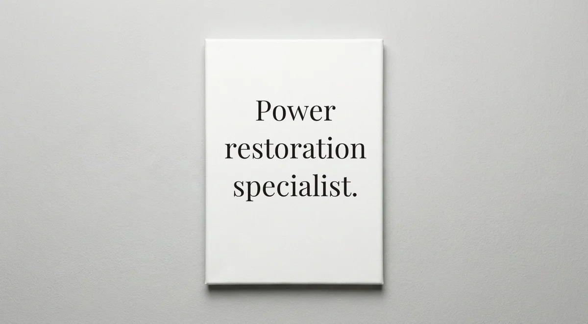 Lineman quote wall art - canvas print