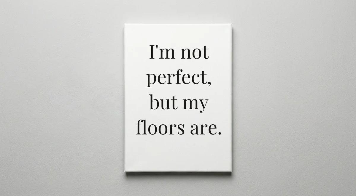 Flooring Installer quote wall art - canvas print