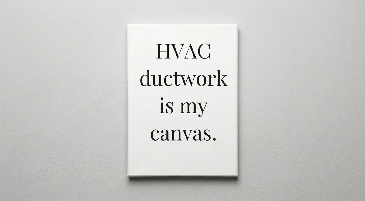 Sheet Metal Worker quote wall art - canvas print