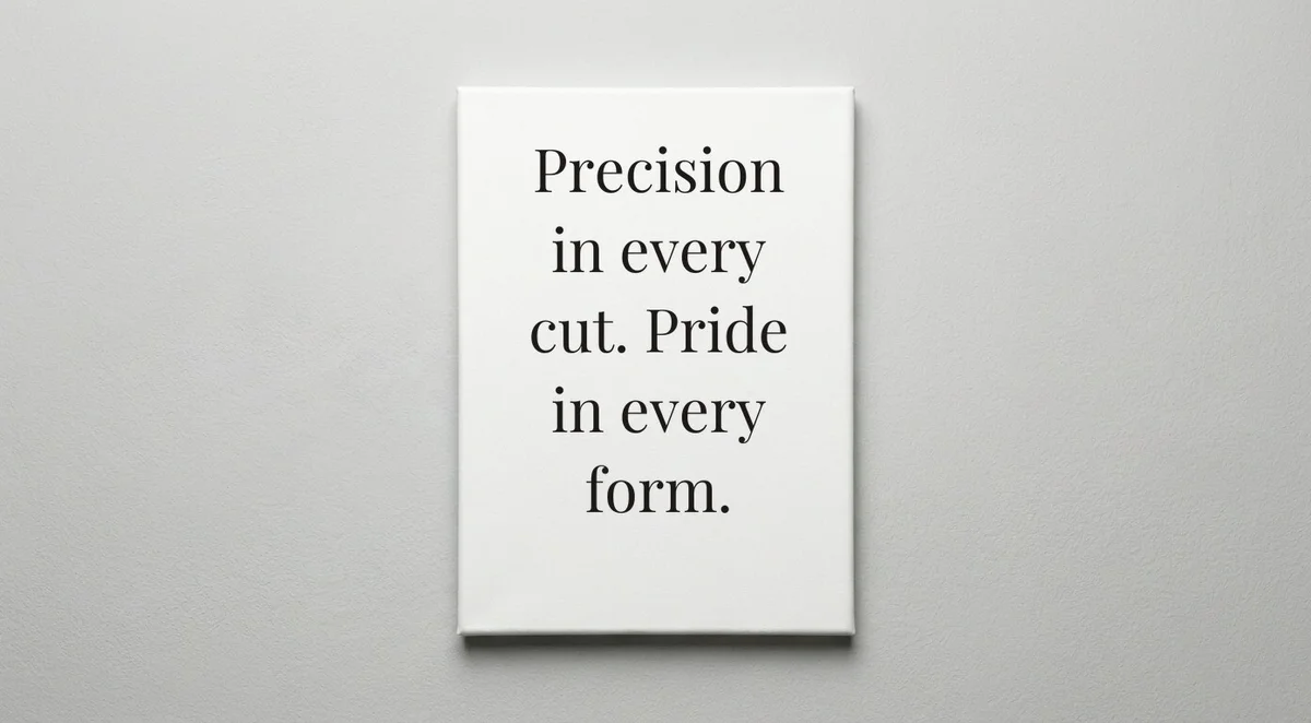 Sheet Metal Worker quote wall art - canvas print