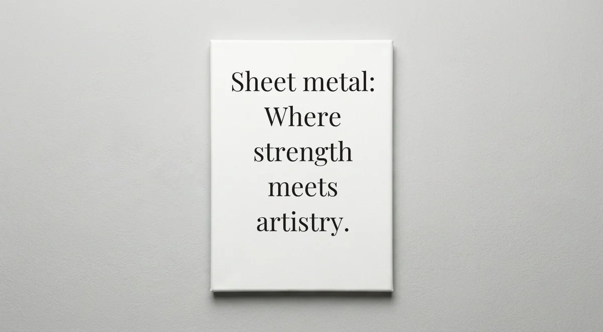 Sheet Metal Worker quote wall art - canvas print