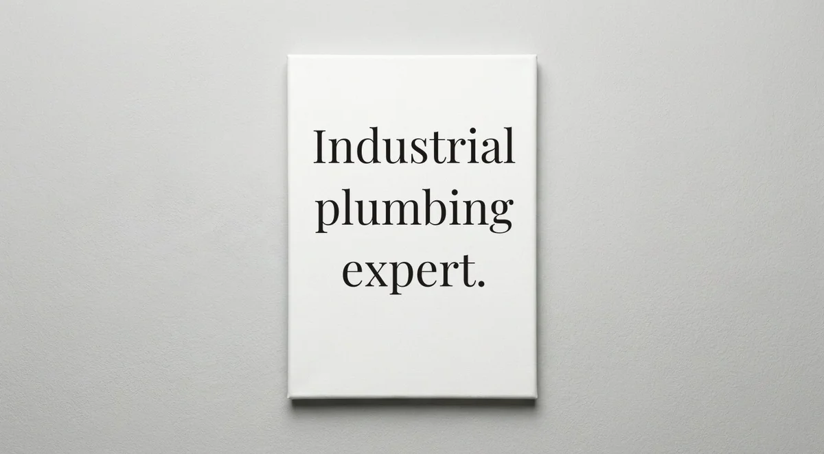 Pipefitter quote wall art - canvas print