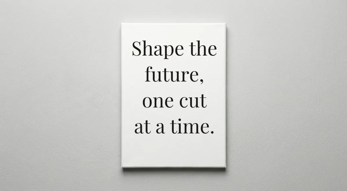 CNC Operator quote wall art - canvas print