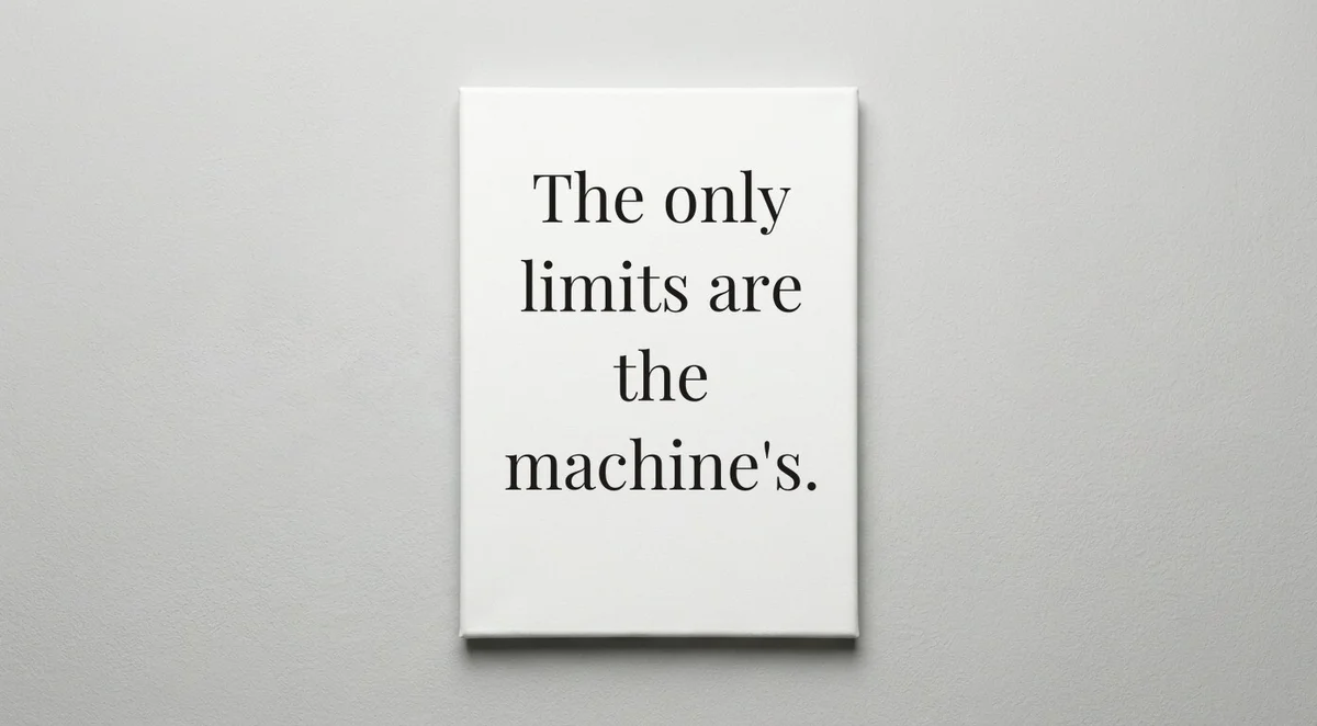 CNC Operator quote wall art - canvas print