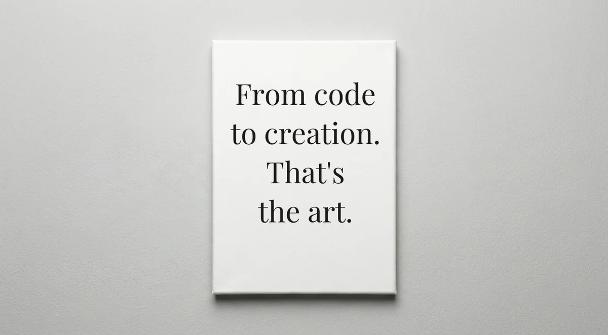 CNC Operator quote wall art - canvas print