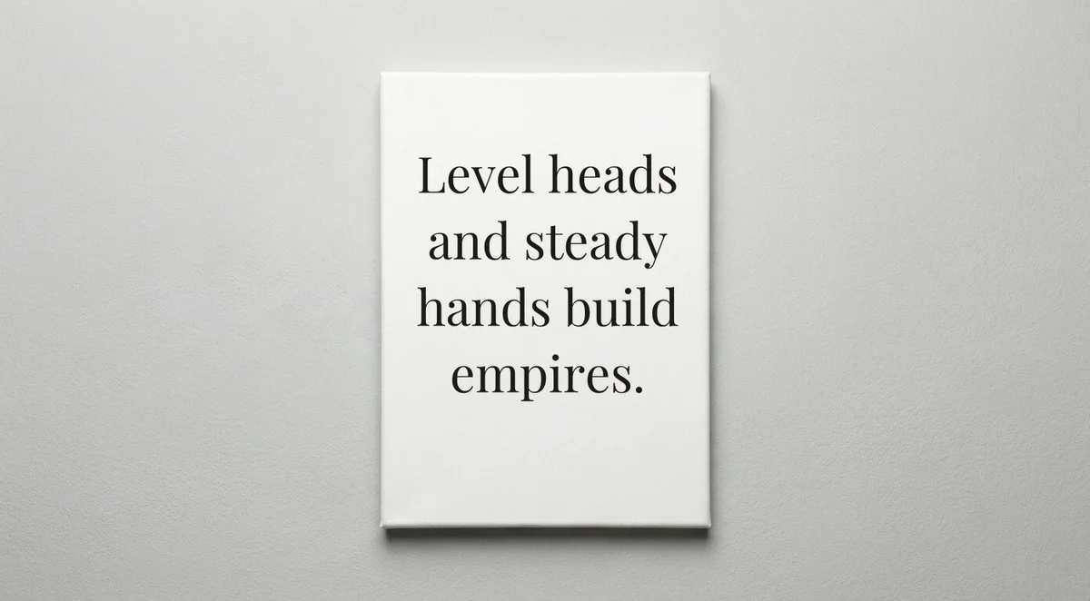 Construction Worker quote wall art - canvas print