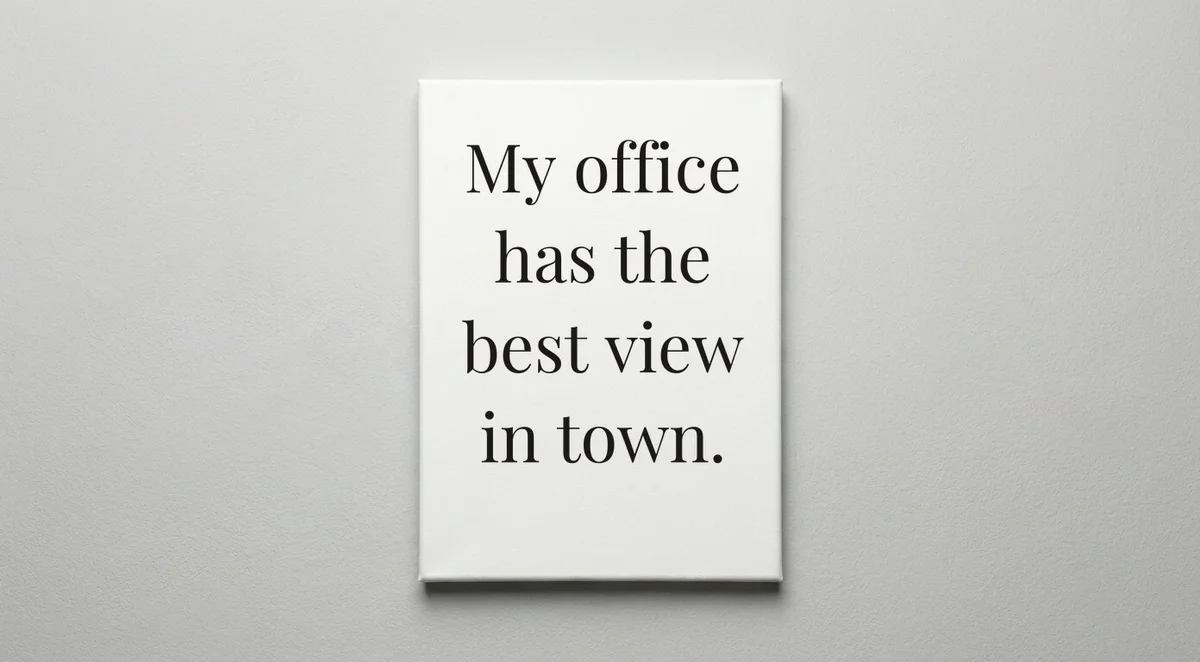 Construction Worker quote wall art - canvas print