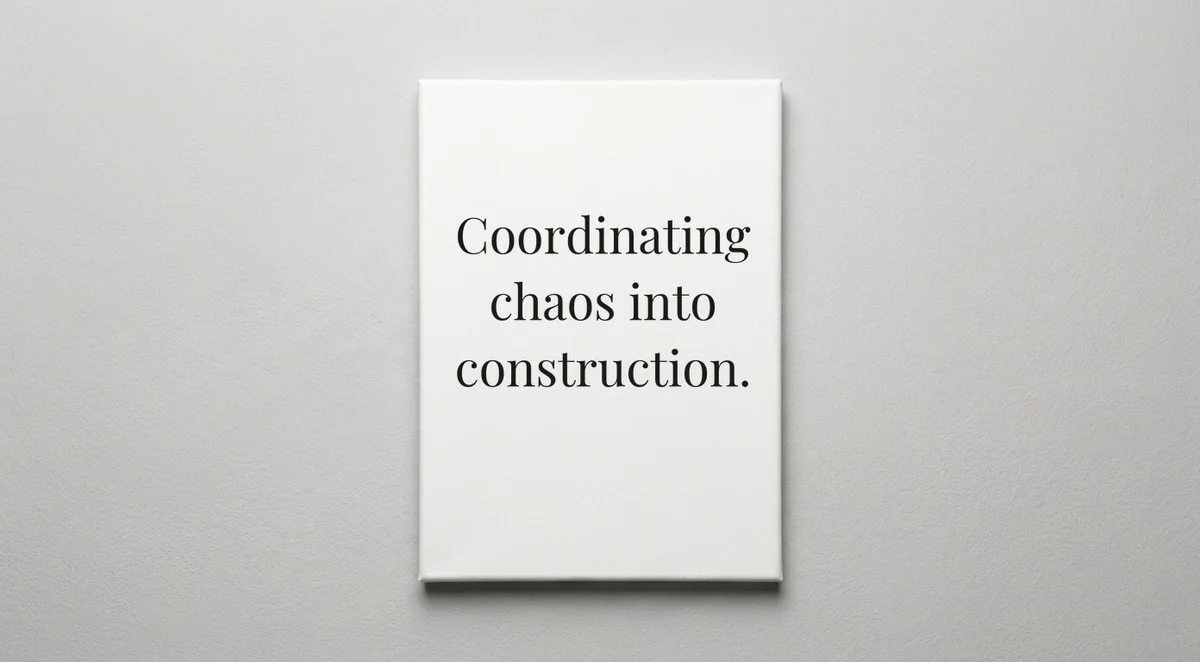 General Contractor quote wall art - canvas print