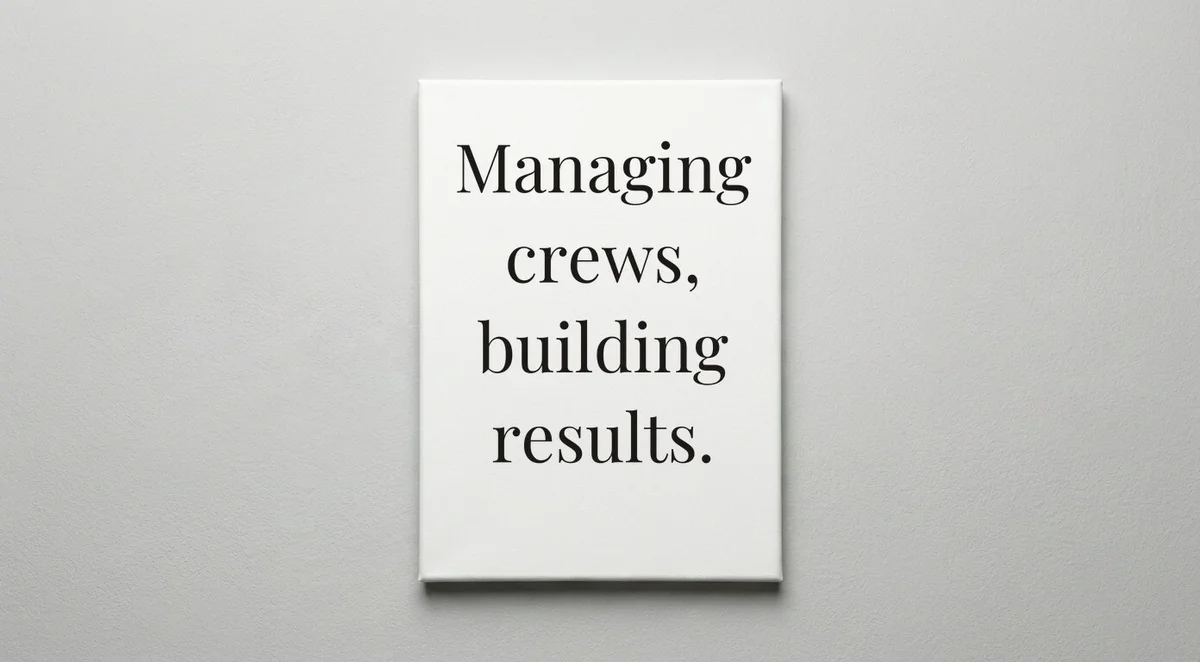 Foreman quote wall art - canvas print